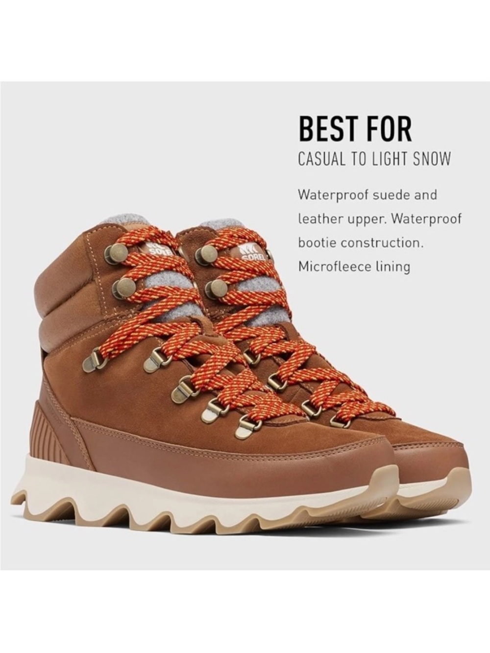 Sorel Brown Hiking Boots